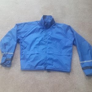 Nashbar Droptail Waterproof Cycling Jacket, Detachable Hood, Rear Cargo Pocket